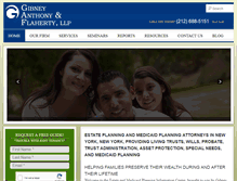 Tablet Screenshot of gibneyestateplanning.com